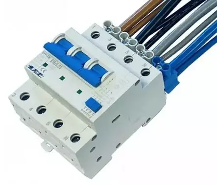 Cu-syöttöliitin 3x16mm² piikki eristetty1-mod.lev. - Al-/Cu-yleisliittimet - 2115900316-DT3-16 - 2